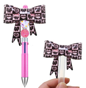 Cuentas de Silicona 3D Brillantes con Diseño de Lazo Grande para el Día de San Valentín, Cuentas Focales con Estampado de Lazo, Certificadas por Terceros - Product Image 3