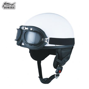 Barsky personnalisé moto Scooter <span class=keywords><strong>poids</strong></span> léger demi-visage équitation <span class=keywords><strong>casque</strong></span> de moto unisexe Vintage <span class=keywords><strong>casque</strong></span> de protection personnel - Product Image 4