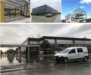 प्रीफैब्रिकेटेड इमारतों का गोदाम प्रीफैब्रिकेटेड स्टील स्ट्रक्चर वेयरहाउस का गोदाम कैनाडा अनुमोदन से होता है - Product Image 2