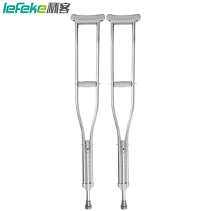 Bastones Médicos Liker para Fracturas, Bastones Axilares, Bastones de Rehabilitación para Personas Mayores, Antideslizantes, Ajustables - Product Image 5