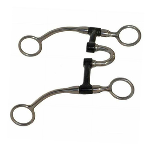 Bocados para Caballos de Acero Inoxidable con Anillo Desmontable, Equipo Ecuestre de Alta Calidad, Long Pelham TALLIANS INTERNATIONAL TI-HRE-HB-A99-07 - Product Image 3