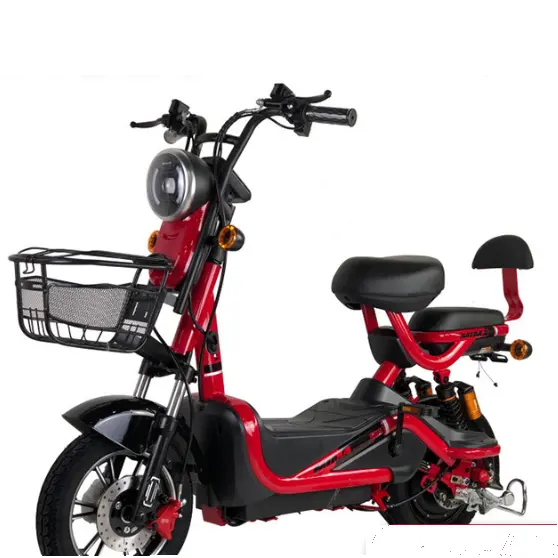 Popular Design 12 Inch Electric Scooter 350w Bike With Charger