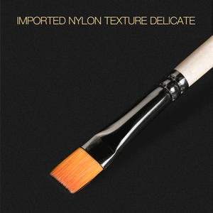 Juego de pinceles Giorgione G-230 G-231 con cerdas de nailon, virola de aluminio y mango de madera para artistas, para acuarela, óleo y acrílico. - Product Image 3