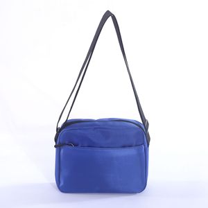 Custom Logo Solid Color Shoulder Bag Outdoor Sports Horizontal Crossbody Promotional Backpack for Advertising and Gifts