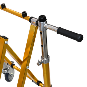 Chariot de cercueil en alliage d'aluminium Chariot de civière Chariot de cercueil d'église Camion de lit <span class=keywords><strong>funéraire</strong></span> léger Chariot de cercueil de présentation <span class=keywords><strong>funéraire</strong></span> - Product Image 4