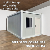 Maison préfabriquée extensible et économique Support de conception libre Maisons de conteneurs modulaires Chambre à coucher Entrée Atelier Centre commercial Sous-sol Salle à manger