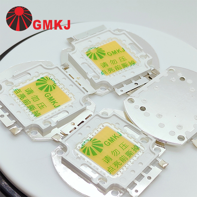 GMKJ 100W Bridgelux COB LED Work Light with 140 Lm/W Efficacy and 50,000 Hours Lifespan