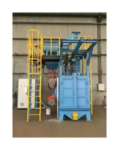 High Quality Automatic Turntable Shot Blasting Steel Cleaning Machine