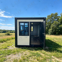 Unité de conteneur à plat FLKT à faible coût, maison préfabriquée modulaire et démontable, conteneur maritime mobile, dortoir de travail