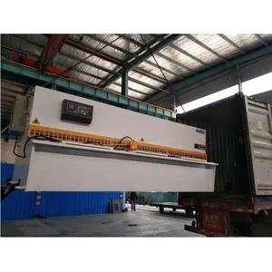 4m hydraulic cnc guillotine 4000mm guillotine shearing machine 6*2500 qc12 series