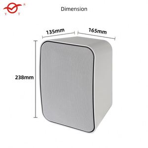 Altavoz para exteriores, montaje en pared, estudio profesional, rango completo, amplificador de teclado pasivo, y <span class=keywords><strong>Poweramp</strong></span> Dj, fiesta, doble, 8 pulgadas - Product Image 2