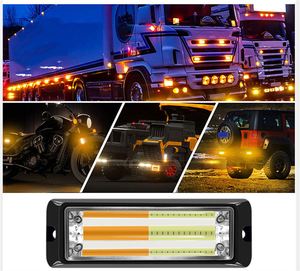 Acil sürüş ışık trafik ışık tabelaları 12V-24V kamyon Led COB elektronik flaş uyarı ışığı - Product Image 6
