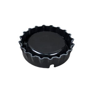 Stile americano portatile Mini posacenere progettato su misura nero rotondo copertura della birra melamina a buon mercato utilizzato nella zona di fumo all'aperto Bar - Product Image 3