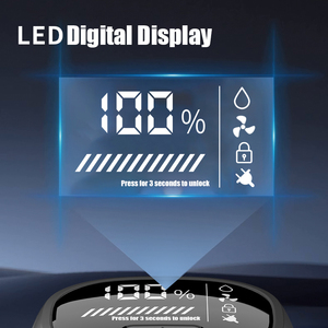 เครื่องโกนหนวดไฟฟ้าแบบชาร์จ USB-C สำหรับผู้ชาย หัวโกนแบบหัวลื่น จอ LED แสดงผล 360 องศา ใช้งานได้สะดวก IPX6 กันน้ำ ใช้ได้ทั้งแบบเปียก/แห้ง แบบโรตารี่ เหมาะสำหรับ RV และโรงแรม - Product Image 5