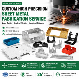 Servicio de Fabricación de Chapa Metálica de Alta Precisión Personalizado, Corte por Láser, Procesamiento de Placas de Acero para Piezas Industriales - Product Image 1