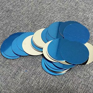 50mm 0.5mm Thick Round Stainless Iron <b>Magnetic</b> <b>Sheet</b> 5cm Enlarged Thickened <b>Magnetic</b> Attraction Plate - Product Image 5