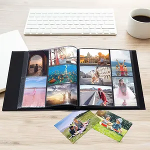 Wholesale Custom Printing Leather Photo Album Family Hardcover Large Capacity Picture Vinyl Record Album Children Wedding