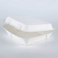 205-205-80-9*9 pouces bols biodégradables de canne à sucre et de bagasse boîtes à lunch jetables maintenant disponibles pour le marché des EAU