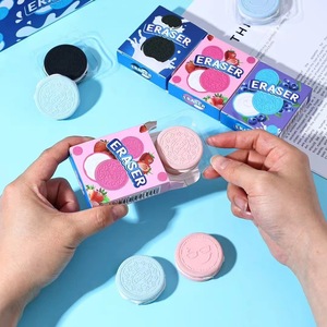 Nouvelle Tendance Gomme <span class=keywords><strong>Kawaii</strong></span> Amusante en Forme de Biscuit, Gomme en Caoutchouc Durable pour Étudiants, Fournitures de Papeterie pour Devoirs, Écriture et <span class=keywords><strong>Dessin</strong></span> - Product Image 5