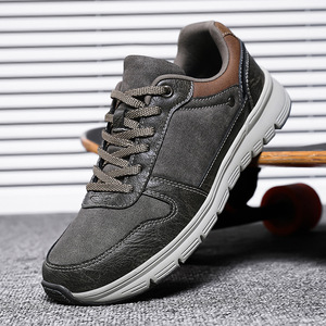Chaussures de marche robustes avec empeigne composite, amorti confortable, semelle en caoutchouc antidérapante, construction flexible pour usage décontracté - Product Image 6