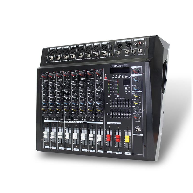 Professional Audio Mixer PMX 808D 8