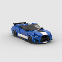 Offre Spéciale : Voiture de Course MOC Compatible avec les Petites Briques de Construction pour Enfants – Jouet DIY en Plastique