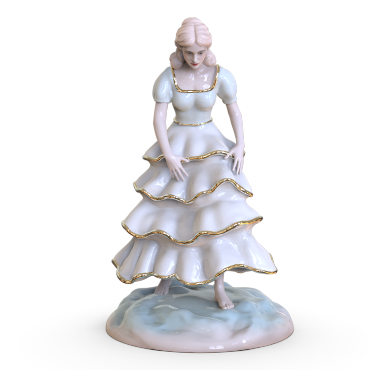 Elegant Children Decorative Custom White Ceramic