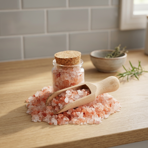 Sel de roche naturel rose clair de l'Himalaya, grains raffinés, idéal pour la cuisine et la table, sel rose foncé fin de l'Himalaya - Product Image 1