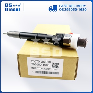 หัวฉีดคอมมอนเรลใหม่เอี่ยม รุ่น <span class=keywords><strong>23670</strong></span>-<span class=keywords><strong>UM010</strong></span> หัวฉีดน้ำมันดีเซล 295050-1680 สำหรับเครื่องยนต์โตโยต้า IZ - Product Image 6