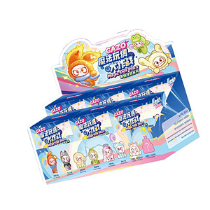 Original Baby Three GAZO Magic Doll <strong>Wars</strong> Series Blind Boxes Kawaii Vinyl Plush Face Keychain 6PCS/Box Decorative Toys - Product Image 1