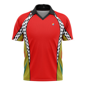 เสื้อคริกเก็ตออกแบบใหม่ล่าสุดสำหรับทีมกีฬาสูตร 1 สำหรับผู้ใหญ่ทุกเพศ-OEM พร้อมบริการตัวอย่างในเวลา 7 วัน - Product Image 1