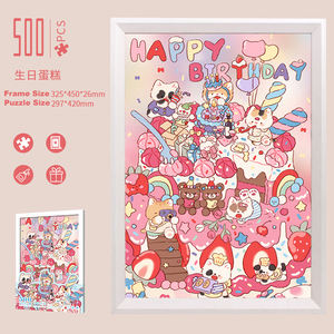 Set <span class=keywords><strong>Puzzle</strong></span> Premium da 500 Pezzi con Poster e Vassoio per l'Organizzazione, Divertimento Stimolante per Famiglie e Adulti - Product Image 6