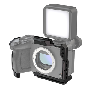 Boîtier de protection intégral en métal pour caméra cinéma <span class=keywords><strong>Sony</strong></span> FX3 avec support griffe froide et support de fixation - Product Image 3