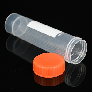 Tubo de centrífuga de plástico directo de fábrica Botellas de plástico de alta calidad con fondo plano - Product Image 2