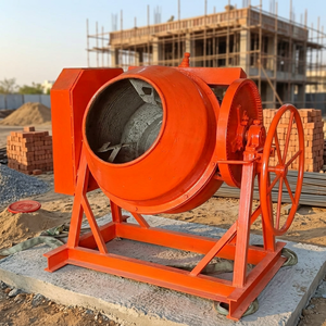 เครื่องผสมคอนกรีตแบบหนักสำหรับงานก่อสร้าง อุปกรณ์ผสมปูนซีเมนต์แบบพกพาสำหรับโครงการก่อสร้าง - Product Image 1