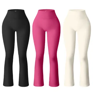 Hot Verkopende Boot Been Yogabroek Vrouwen Gym Kleding Hoge Taille Fitness Leggings