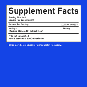 Factory Direct Moringa Liquid Drops Leaf Extract Drops Pure Moringa Drops with Natural Energy Levels Promotes Healthy Skin - Product Image 2