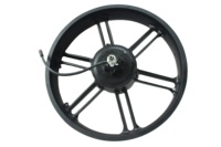 Prix d'usine, vente en gros de moteurs de moyeu de roue pour pneus larges 20*4.0, moteurs V8 V20 170MM 190MM 350W 500W 750W-1000W
