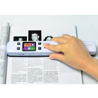 IS02 Mini Iscan A4 JPG/PDF格式Wifi 1050DPI便携式LCD彩色屏幕文档/图像扫描仪商务