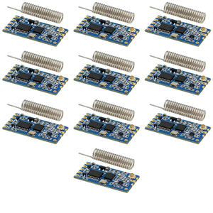 Microcontrôleur sans fil HC-12 SI4463, série 433 longue portée, 1000M avec antenne pour Bluetooth - Product Image 1