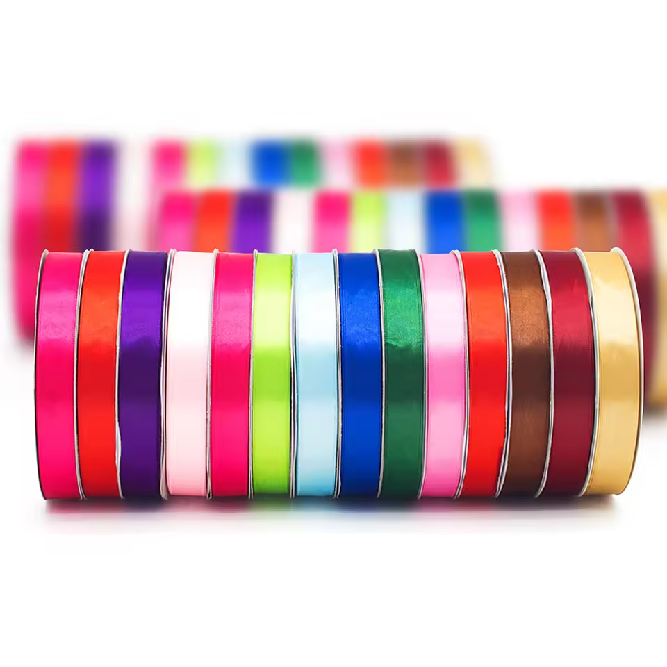 Boca Sells Ribbons in Different Colors for Wholesale for Decorating Parties or Weddings, Making Bracelets or DIY Handbags Image 3