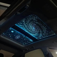 Kit de film ciel étoilé pour toit ouvrant de voiture électrique avec personnalisation de motifs pour voiture avec toit ouvrant adapté à Toyota Highlander