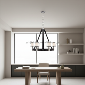 <span class=keywords><strong>Lustre</strong></span> suspendu LED moderne de style américain en <span class=keywords><strong>cuivre</strong></span> avec lumière <span class=keywords><strong>blanc</strong></span> chaud, classiques contemporains pour la décoration de la maison, du bureau <span class=keywords><strong>et</strong></span> de l'hôtel - Product Image 3
