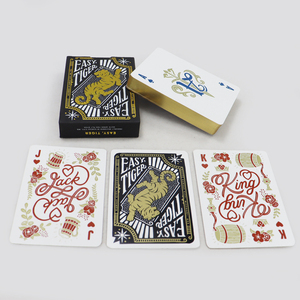 <span class=keywords><strong>Jeu</strong></span> de cartes à jouer de luxe personnalisé <span class=keywords><strong>en</strong></span> édition limitée, bord doré, finition dorée, matériau <span class=keywords><strong>en</strong></span> papier, pour les jeux de poker <span class=keywords><strong>en</strong></span> <span class=keywords><strong>famille</strong></span> - Product Image 2