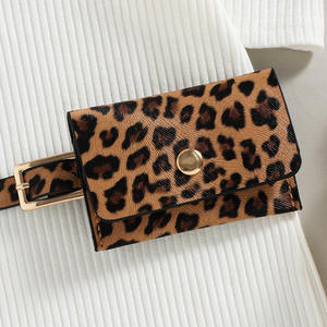 Vestido de niña estilo coreano con diseño nuevo de verano, a la moda, con cinturón de leopardo y tiras, para venta al por mayor. - Product Image 5