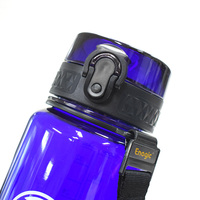 야외용 음료수 500ml 1L 보라색 파란색 스포츠 물병 플라스틱 강겐 물병
