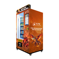 Distributeur de cartes de jeu TCG Xyz, machine à cartes à collectionner, design exquis, acceptant plusieurs modes de paiement