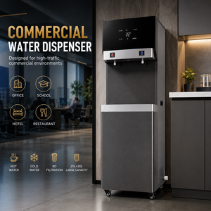 Commercial RO <strong>Water</strong> Dispenser Hot and Cold <strong>Water</strong> Cooler Freestanding Drinking <strong>Water</strong> <strong>Machine</strong> <strong>for</strong> <strong>Office</strong> School Hotel - Product Image 2
