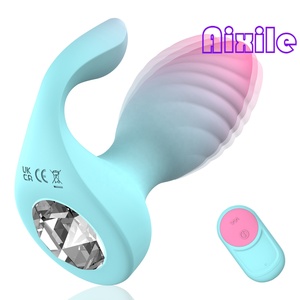 2 <strong>in</strong> 1 Anal <strong>Plug</strong> <strong>Vibrator</strong> Clitoris Stimulator Adult Dual Motors Anal Toys Remote Prostate Massager Vibrating Butt <strong>Plug</strong> for Women - Product Image 1