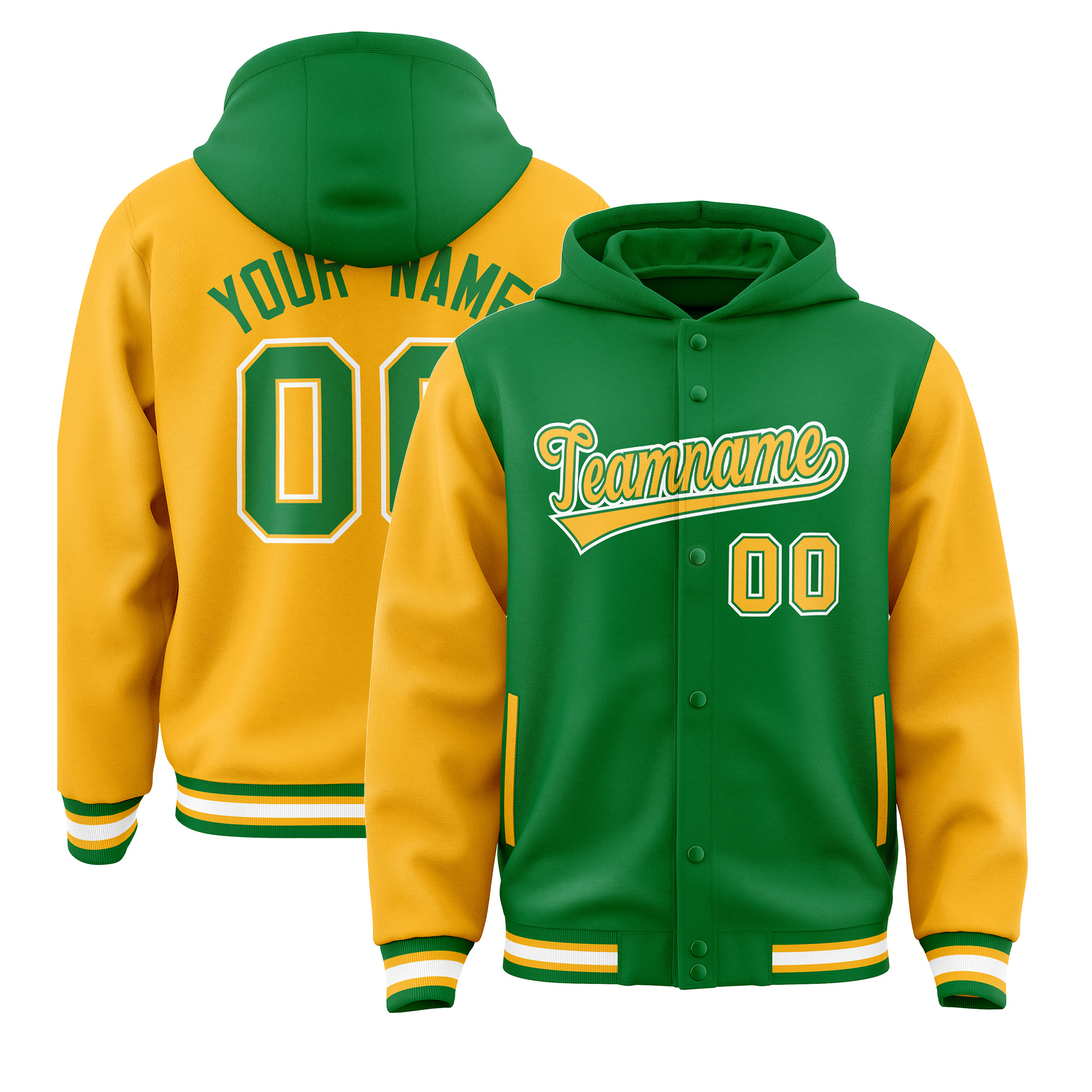 Kelly Green&Yellow-X68